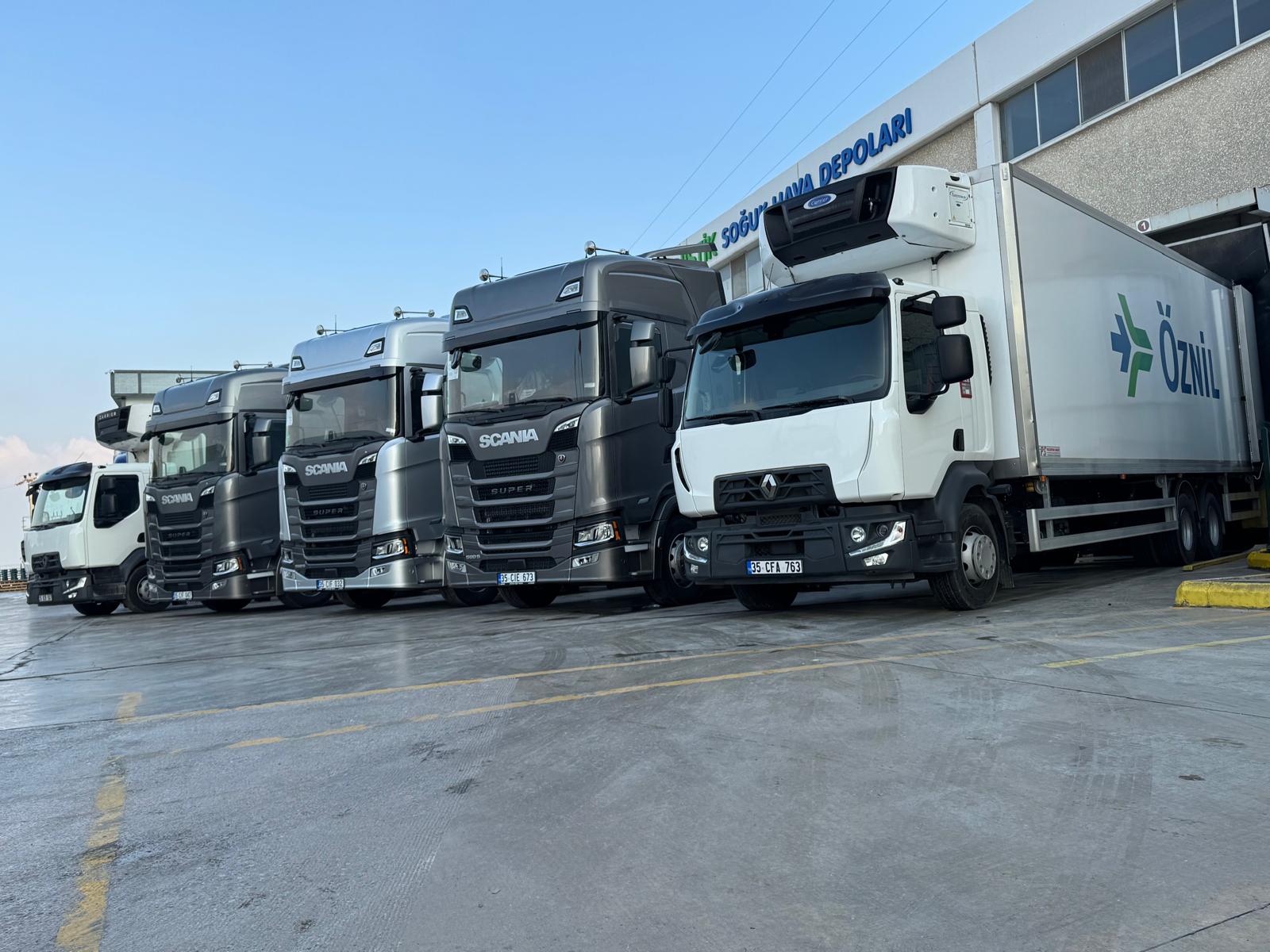 Öznil Lojistik Araç Filosu