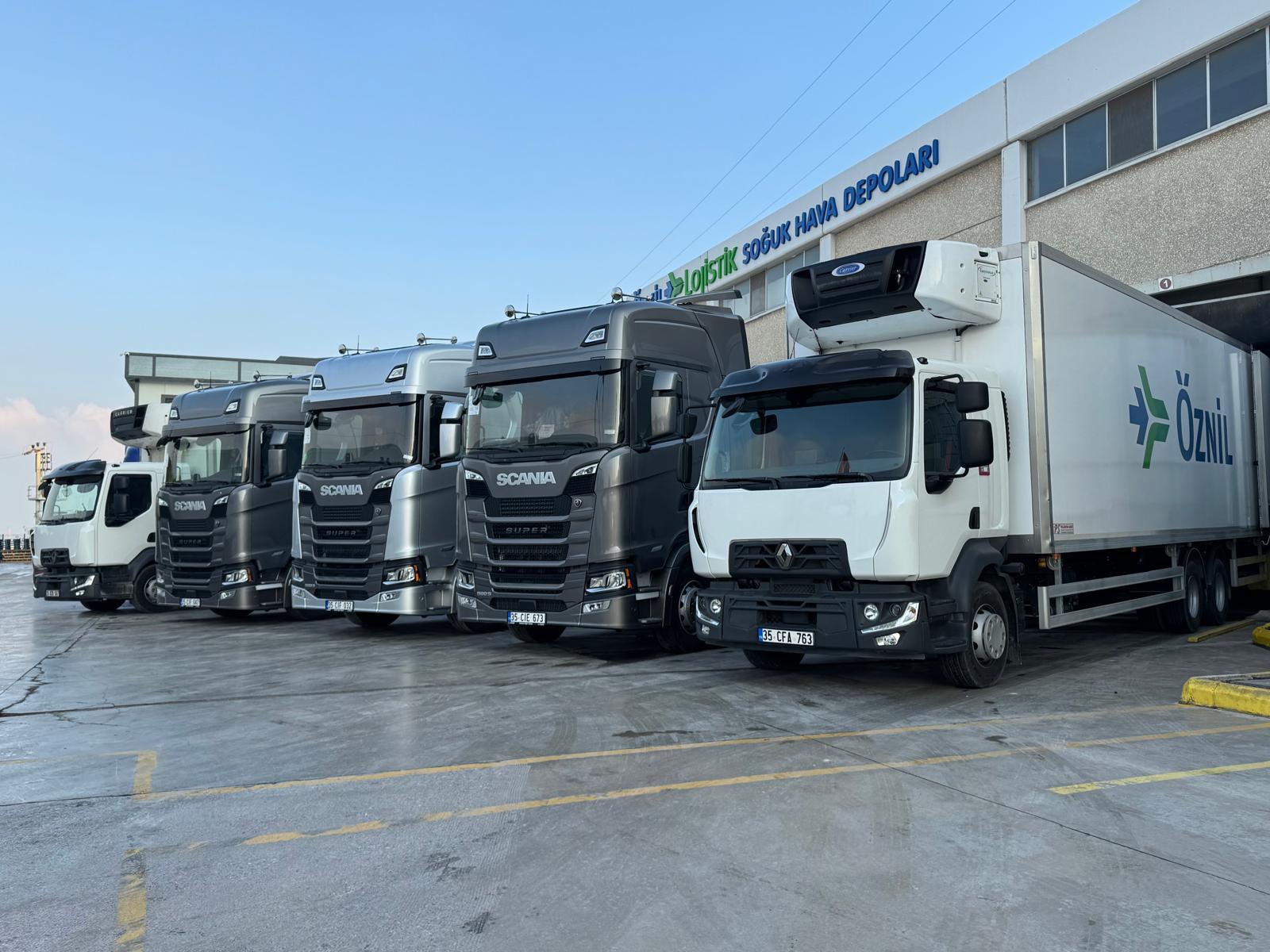 Öznil Lojistik Araç Filosu